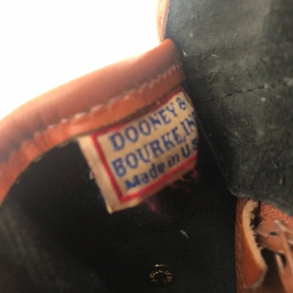 Vtg DOONEY & BOURKE All Weather Black Leather Crossbody Purse - Picture 15 of 15